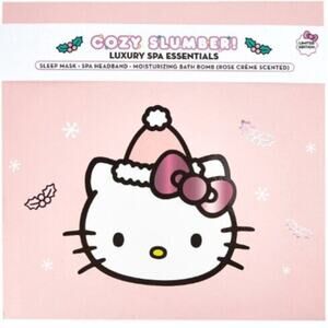The Creme Shop x Hello Kitty Cozy Slumber Luxury Spa Rose Scented Gift Box Set